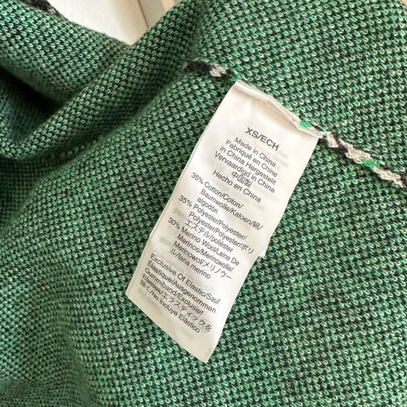 NWOT J. Crew Ella Plaid Open Front Sweater Blazer Long Cardigan Size XS - Picture 3 of 5